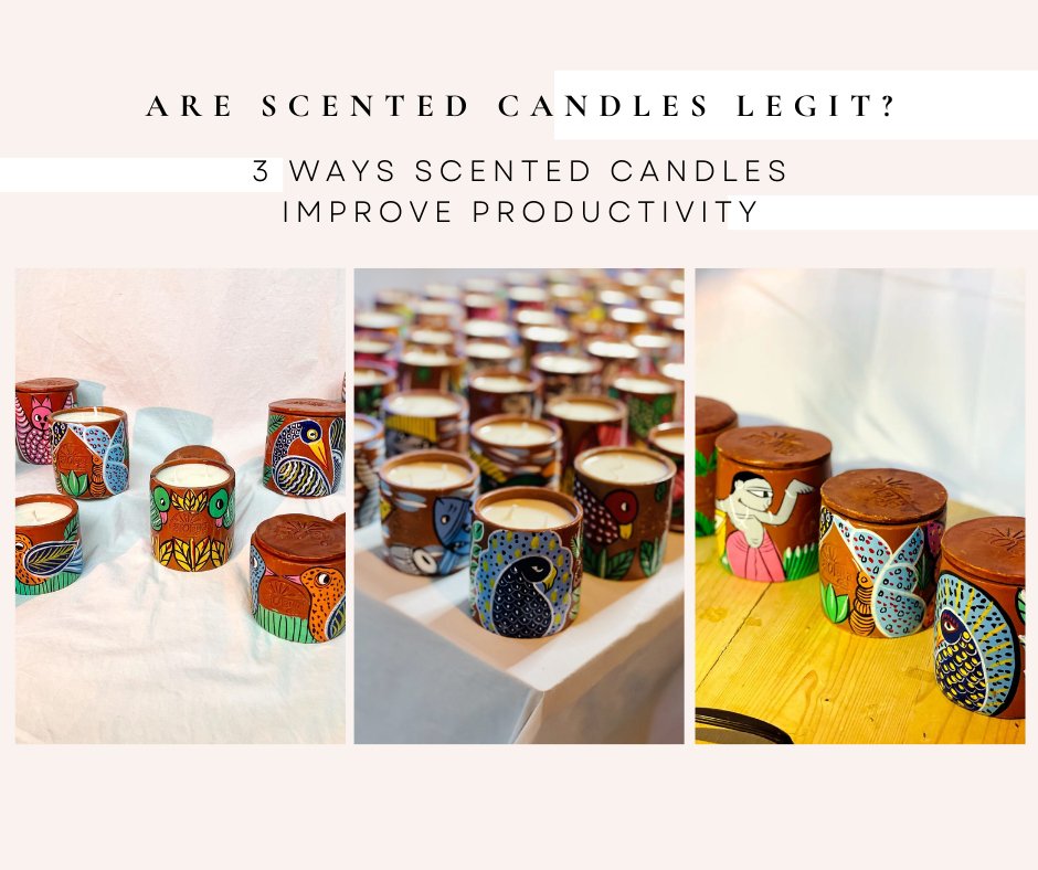3 ways scented candles can improve your productivity | Scented candle guide