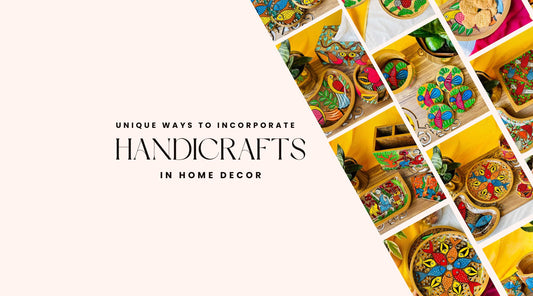 how to use handicrafts in home decor