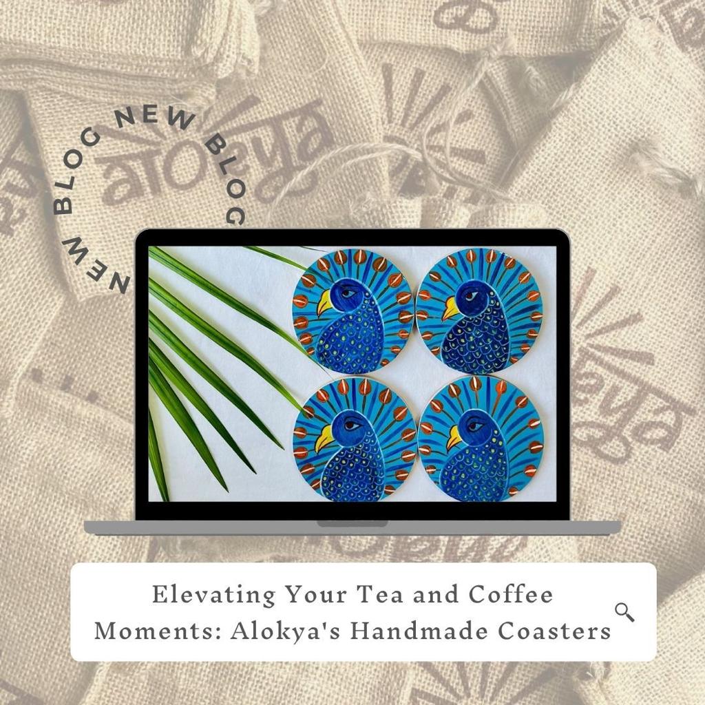 Elevating Your Tea and Coffee Moments: Alokya's Handmade Coasters