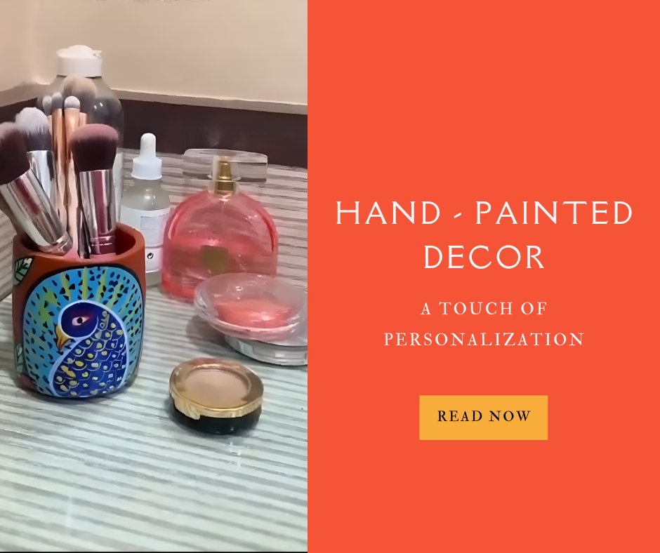 How to give personal touch with hand painted decor