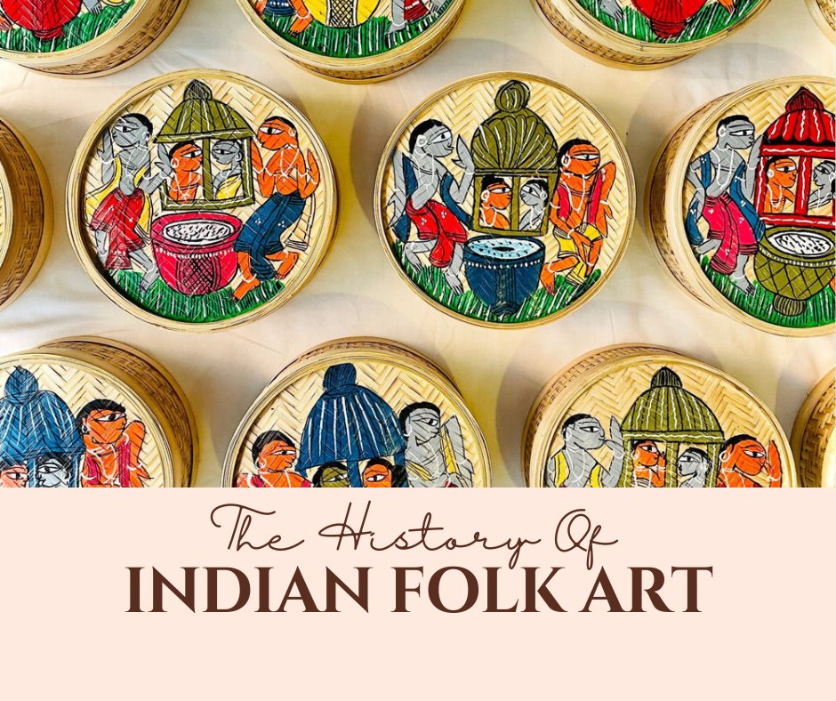 The History of Indian Folk Art : A Window to India's Art Culture