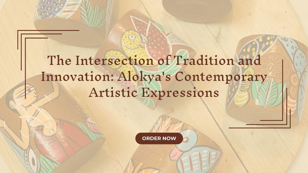 The Intersection of Tradition and Innovation: Alokya's Contemporary Artistic Expressions
