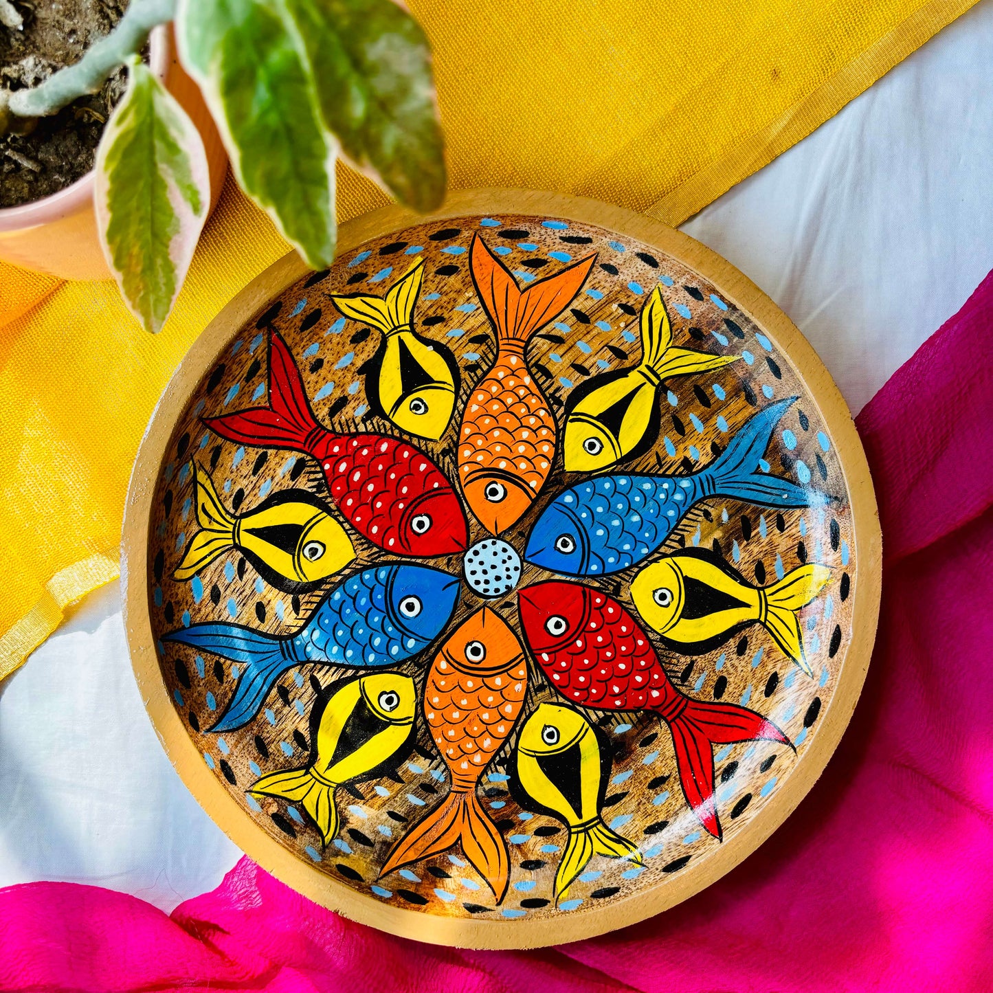 Morni Multicoloured Basket || Alokya X Sirohi