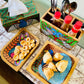 Rupshi Hamper 4 | Wood Tissue Box X Multipurpose Desk Organiser